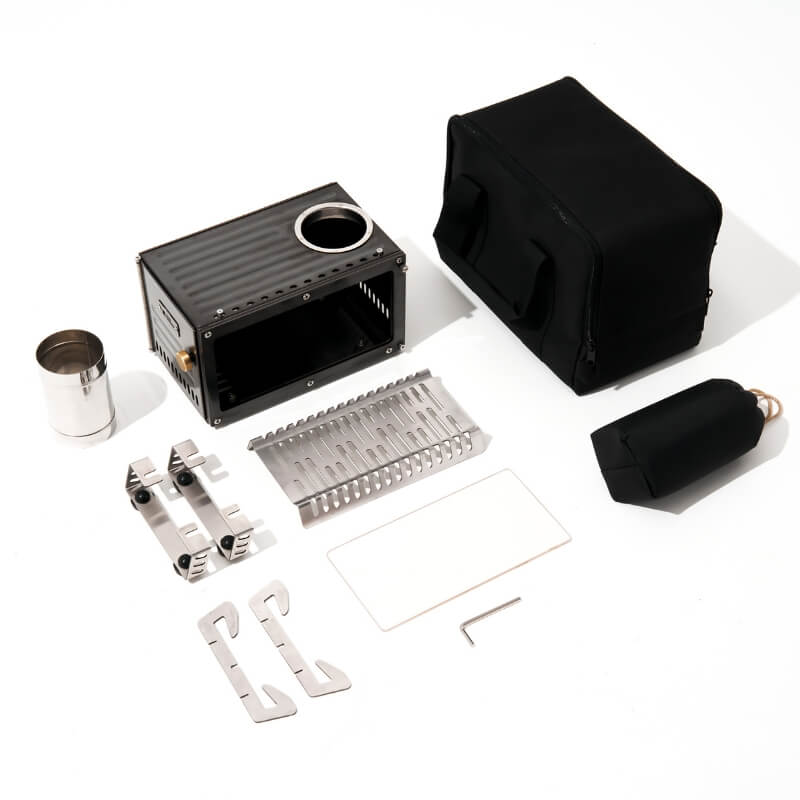 Піч дров'яна Mobi Garden Multifunctional stove NX22688001 black