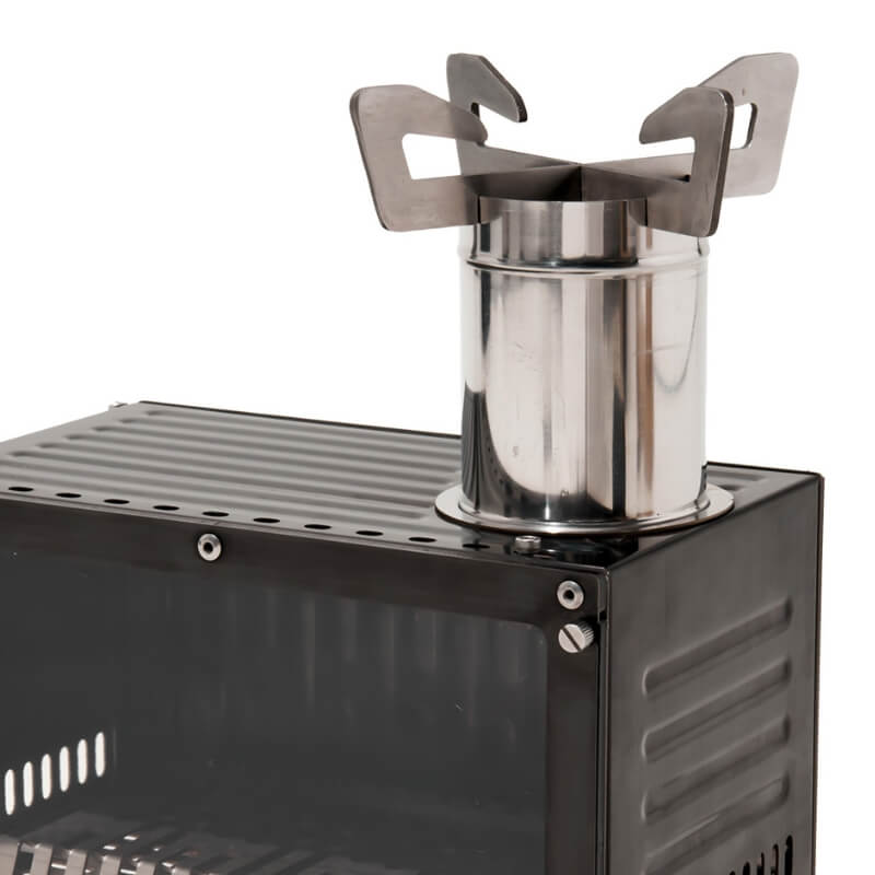 Піч дров'яна Mobi Garden Multifunctional stove NX22688001 black