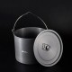 Казанок туристичний Mobi Garden Pot 6.5л NX20666004 grey