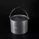 Казанок туристичний Mobi Garden Pot 6.5л NX20666004 grey