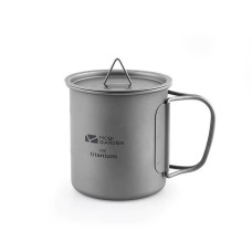 Кружка титанова з кришкою Mobi Garden 300мл NX20666038 titanium