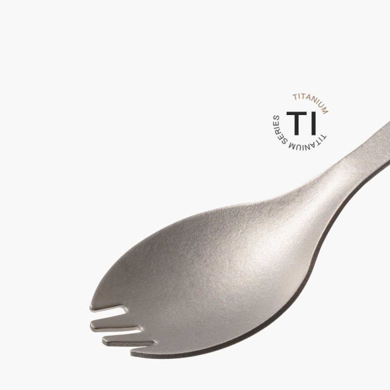 Ложка-виделка Mobi Garden Fork NX21666041 titanium