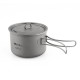 Каструля титанова 800 мл Mobi Garden NX20666031 titanium