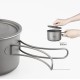 Каструля титанова 800 мл Mobi Garden NX20666031 titanium