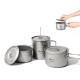 Каструля титанова 800 мл Mobi Garden NX20666031 titanium