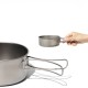 Набір титанового посуду (казанок, миска) 1.1л+0.45л Mobi Garden NX21666033 titanium