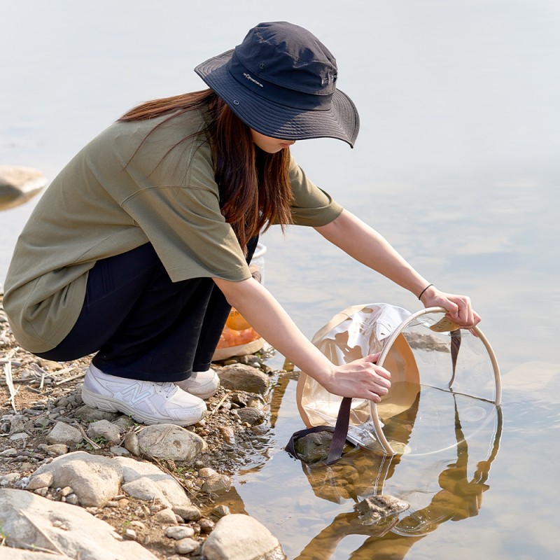 Відро складане прозоре Mobi Garden Bucket 10л NX23690001 sand