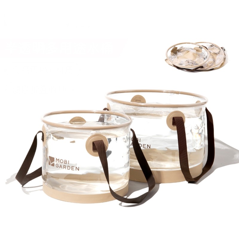 Відро складане прозоре Mobi Garden Bucket 20л NX23690002 sand