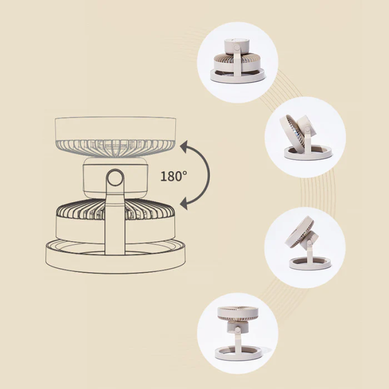 Вентилятор-ліхтар Mobi Garden Fan F1 NX22669001 sand