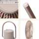 Вентилятор-ліхтар на ніжках Mobi Garden Fan F2 NX22669002 sand