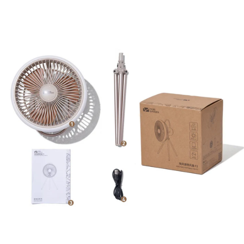 Вентилятор-ліхтар на ніжках Mobi Garden Fan F2 NX22669002 sand
