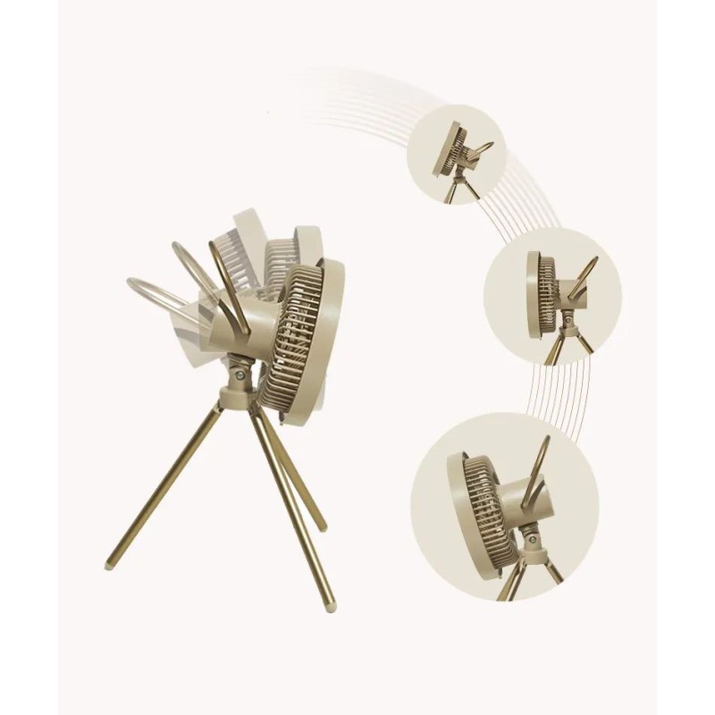 Вентилятор-ліхтар на ніжках Mobi Garden Fan F3 NX23669001 khaki