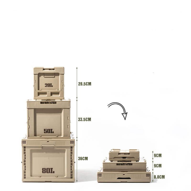 Контейнер складаний Mobi Garden Storage box 20л NX21671007 khaki