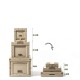 Контейнер складаний Mobi Garden Storage box 20л NX21671007 khaki