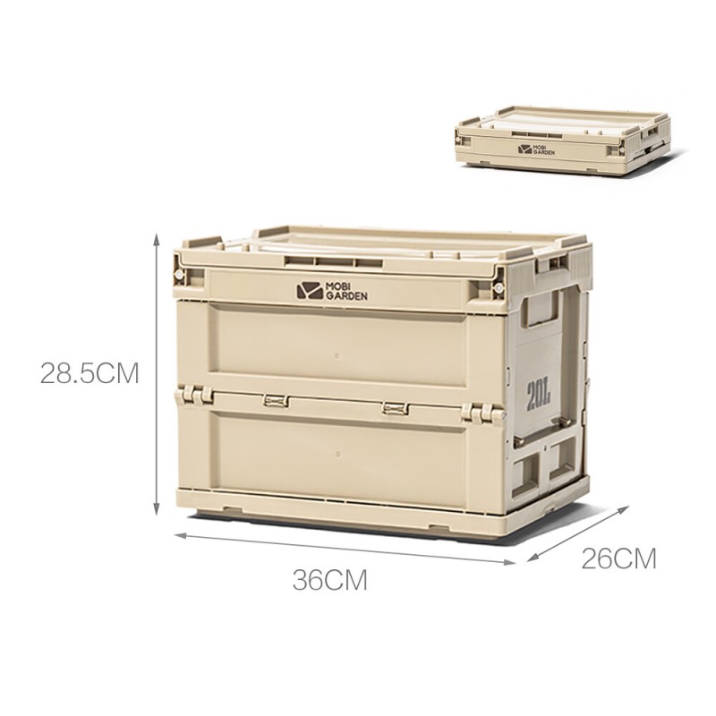 Контейнер складаний Mobi Garden Storage Box Pro 20л NX23685006 sand