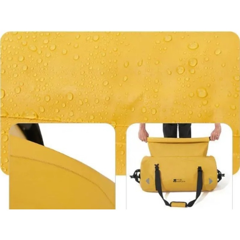 Сумка-баул водонепроникна 60л Mobi Garden NX23664002 yellow