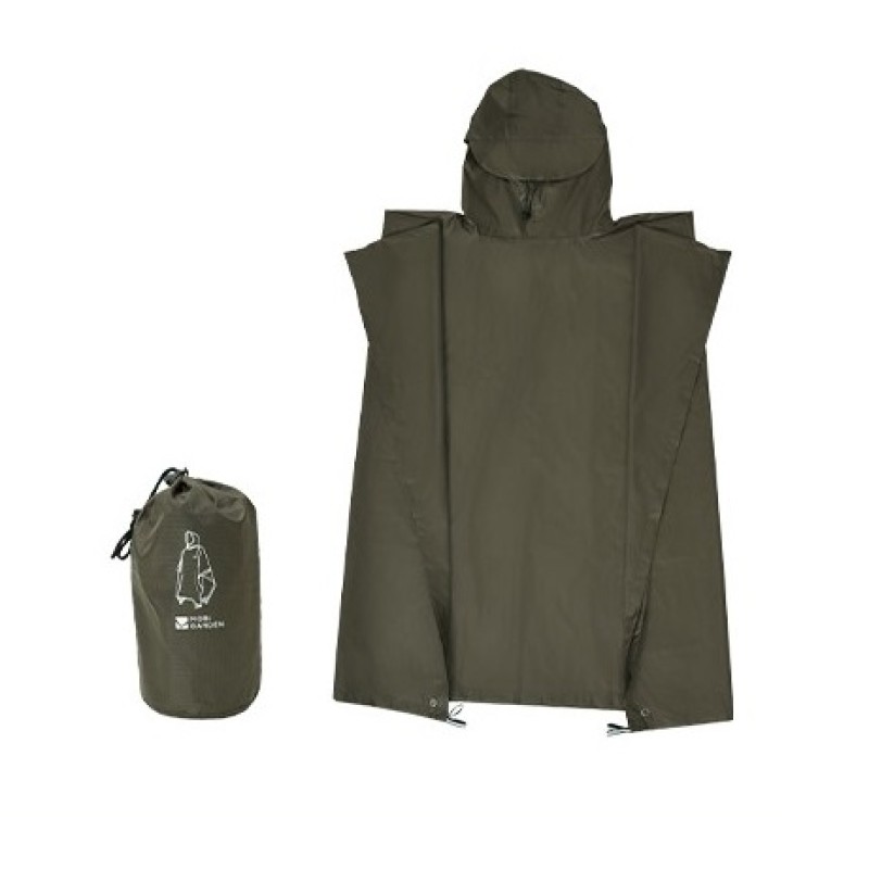 Пончо дощовик 210T polyester Mobi Garden NX23667003 green