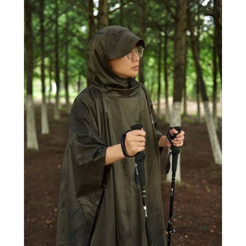 Пончо дощовик 210T polyester Mobi Garden NX23667003 green