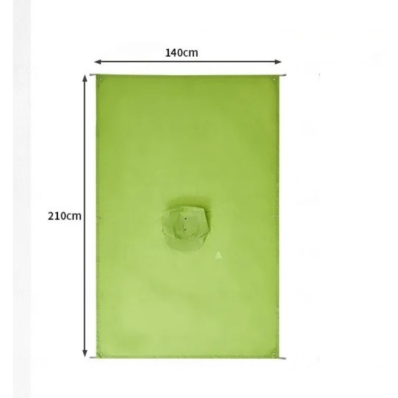 Пончо дощовик Mobi Garden 20D Nylon Ultralight NX23667004 cyan