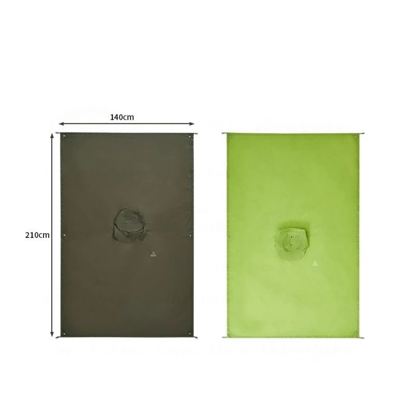 Пончо дощовик Mobi Garden 20D Nylon Ultralight NX23667004 green