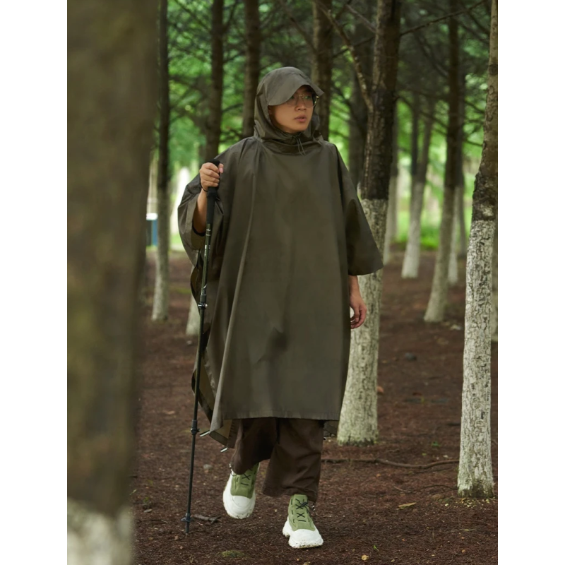 Пончо дощовик Mobi Garden 20D Nylon Ultralight NX23667004 green
