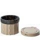 Відро-туалет складане Mobi Garden Closestool round NX22671043 khaki