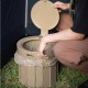 Відро-туалет складане Mobi Garden Closestool round NX22671043 black