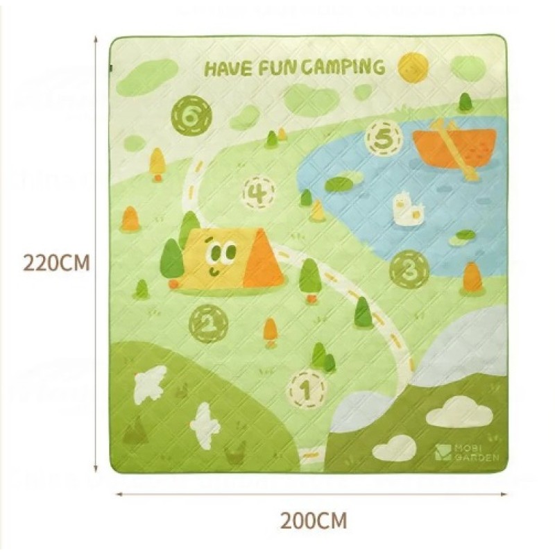 Килимок для пікніка Mobi Garden Fun Picnic 200х220 NX23663024 green