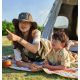 Килимок для пікніка дитячий Mobi Garden Zoo 140 NX23663009 yellow