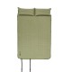 Килимок самонадувний подвійний з подушкою Mobi Garden Dot double air 30 мм NX22663004 green