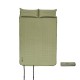 Килимок самонадувний подвійний з подушкою Mobi Garden Dot double air 30 мм NX22663004 green