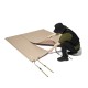 Килимок самонадувний Mobi Garden Dot single air 30 мм NX22663001 green
