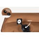 Килимок надувний Mobi Garden Taurus 90 мм NX20663004 brown