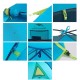 Намет Naturehike P-Series IIII (4-х місний) 210T 65D polyester Graphic NH18Z044-P green