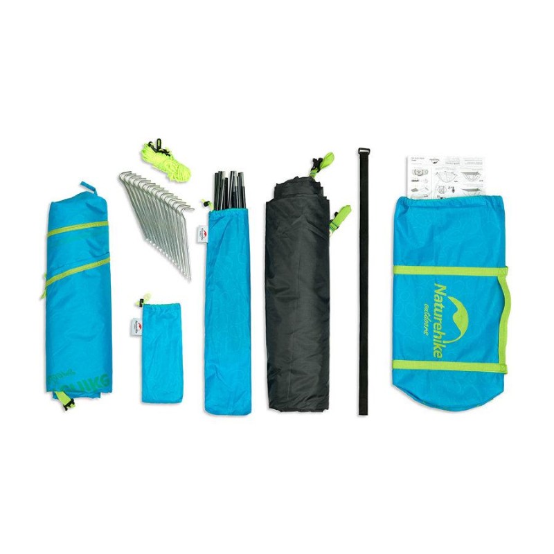 Намет P-Series III (3-х місний) 210T 65D polyester Graphic NH18Z033-P sea blue
