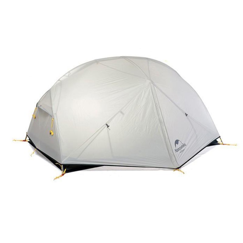 Намет Naturehike Mongar II (2-х місний) 20D silicone + footprint NH17T007-M Gray