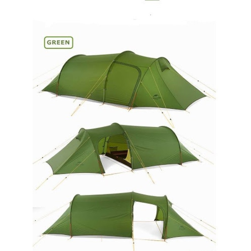 Намет Naturehike Opalus III (3-х місний) 20D silicone NH17L001-L Green