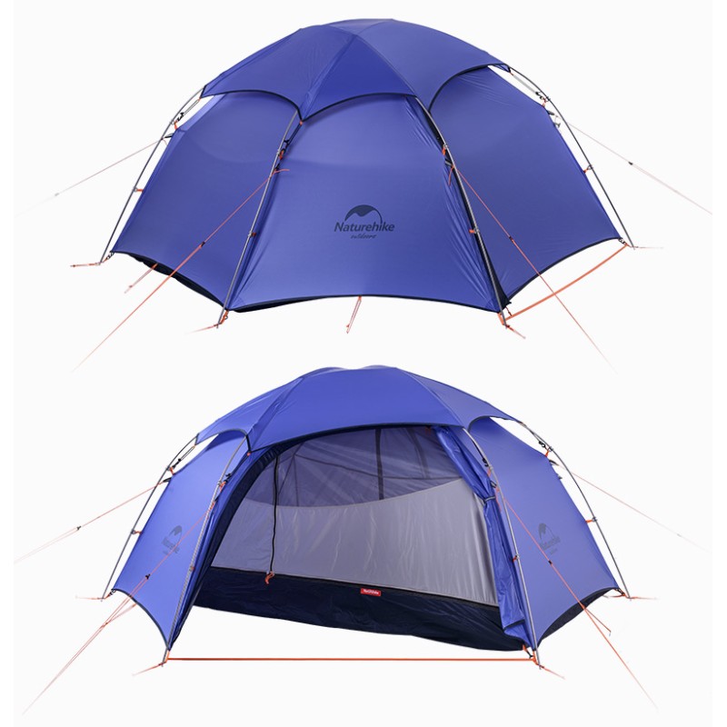 Намет Naturehike Cloud Peak II (2-х місний) 20D silicone NH17K240-Y purple