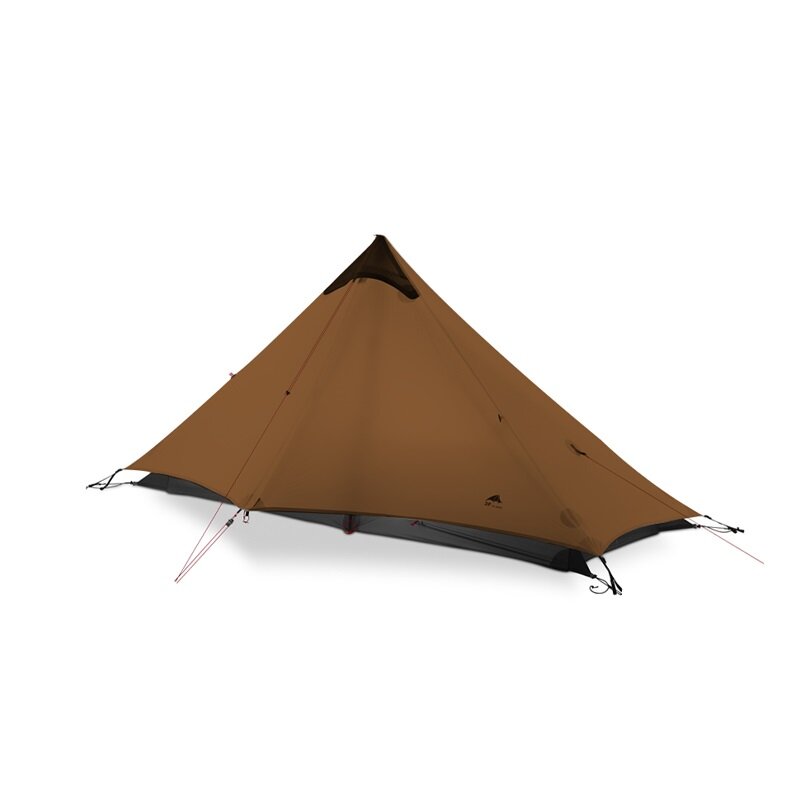 Намет 3F UL GEAR Lanshan 1 (1-місний) 15D 3 season Khaki