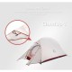 Намет Naturehike Cloud UP I (1-місний) 20D NH18T010-T gray-red