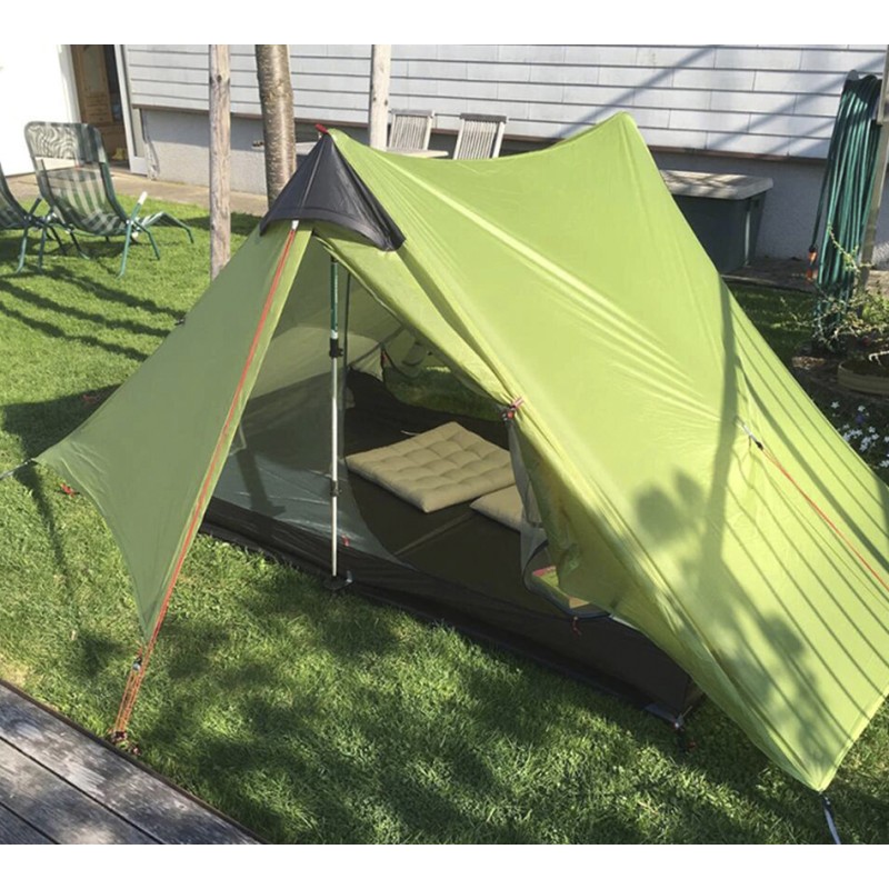 Намет 3F Ul Gear Lanshan 2 (2-місний) 15D nylon 3 season dark green