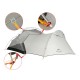 Додатковий тамбур Naturehike Extension door для намету Mongar NH17T007-Z Grey