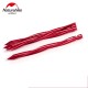 Кілочки алюмінієві спіральні Naturehike V-подібні 25 см (4 шт.) NH17D024-D red