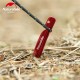 Кілочки Naturehike V-образні 16 см (8 шт.) NH17D026-D red