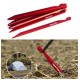Кілочки Naturehike V-образні 16 см (8 шт.) NH17D026-D red