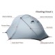 Намет 3F Ul Gear Floating cloud 1 (1-місний) 15D nylon 3 season grey