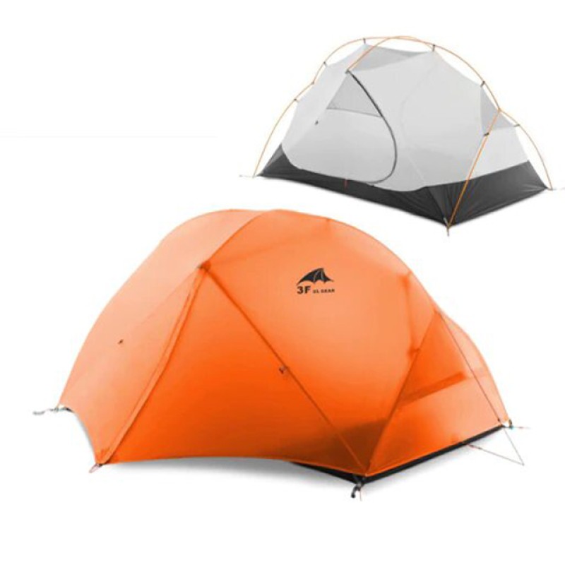 Намет 3F Ul Gear Floating cloud 1 (1-місний) 15D nylon 4 season orange