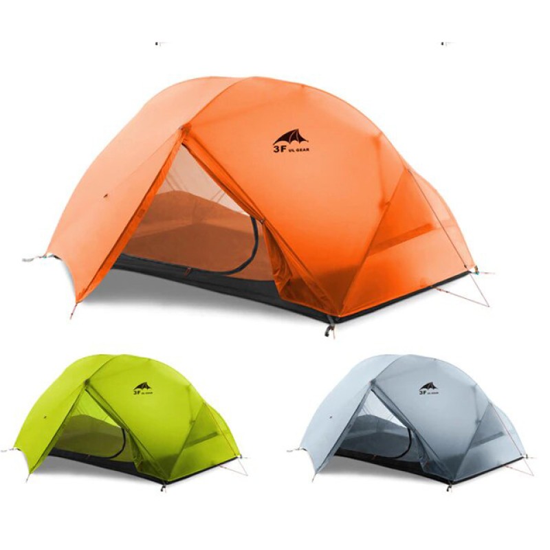 Намет 3F Ul Gear Floating cloud 1 (1-місний) 15D nylon 4 season orange