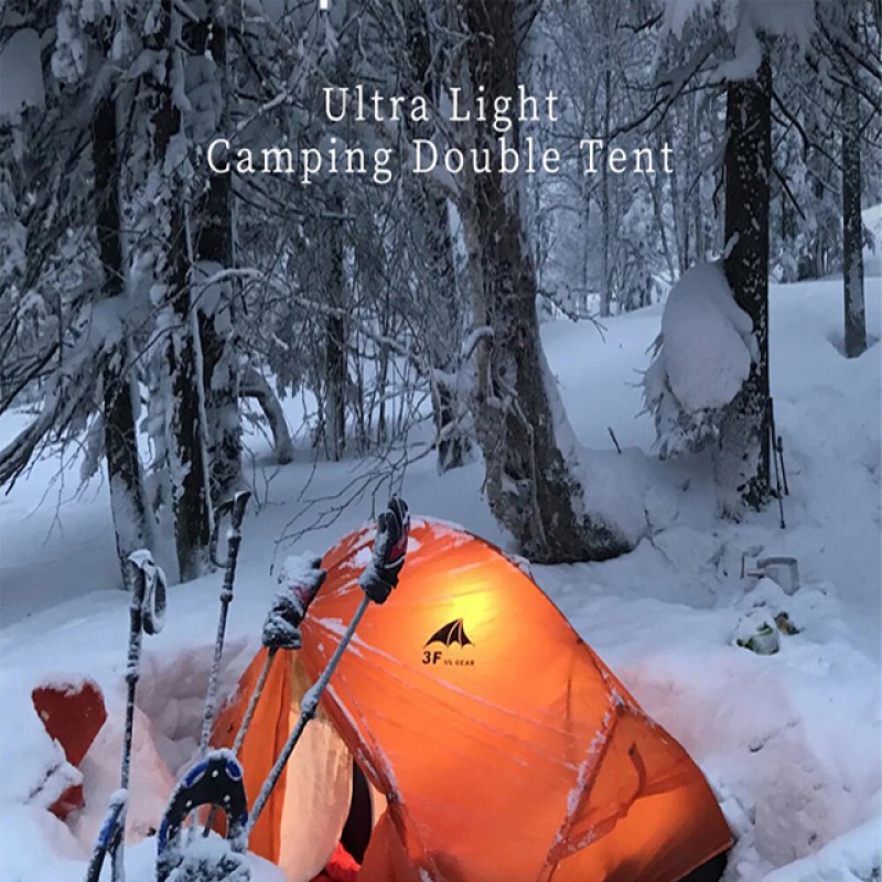 Намет 3F Ul Gear Floating cloud 1 (1-місний) 15D nylon 4 season orange
