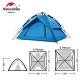 Намет Naturehike Automatic IV (4-місний) 210T polyester NH21ZP008 Blue